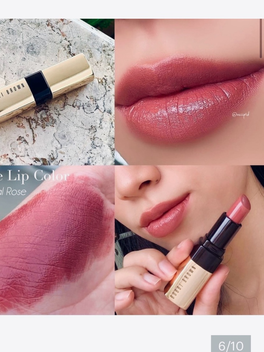 Bobby Brown luxurious intense 💄 (shade Berry Rose 🥀Net W 0.11OZ /3.4 g full size